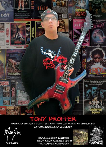 Monson Guitars Tony Proffer Howling