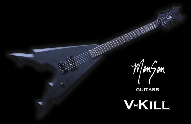 Monson V Kill Guitar
