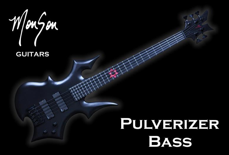 Monson Pulverizer Bass Guitar